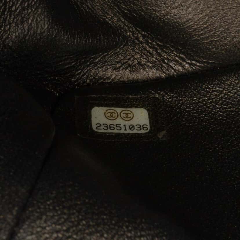 Chanel Mini Rectangular Classic Caviar Single Flap Grey Leather Good condition - Box View