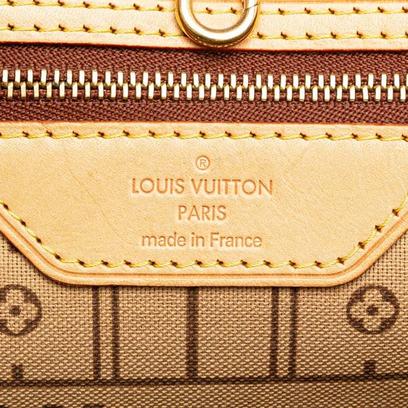 Louis Vuitton Monogram Neverfull MM Brown Canvas Good condition - Box View