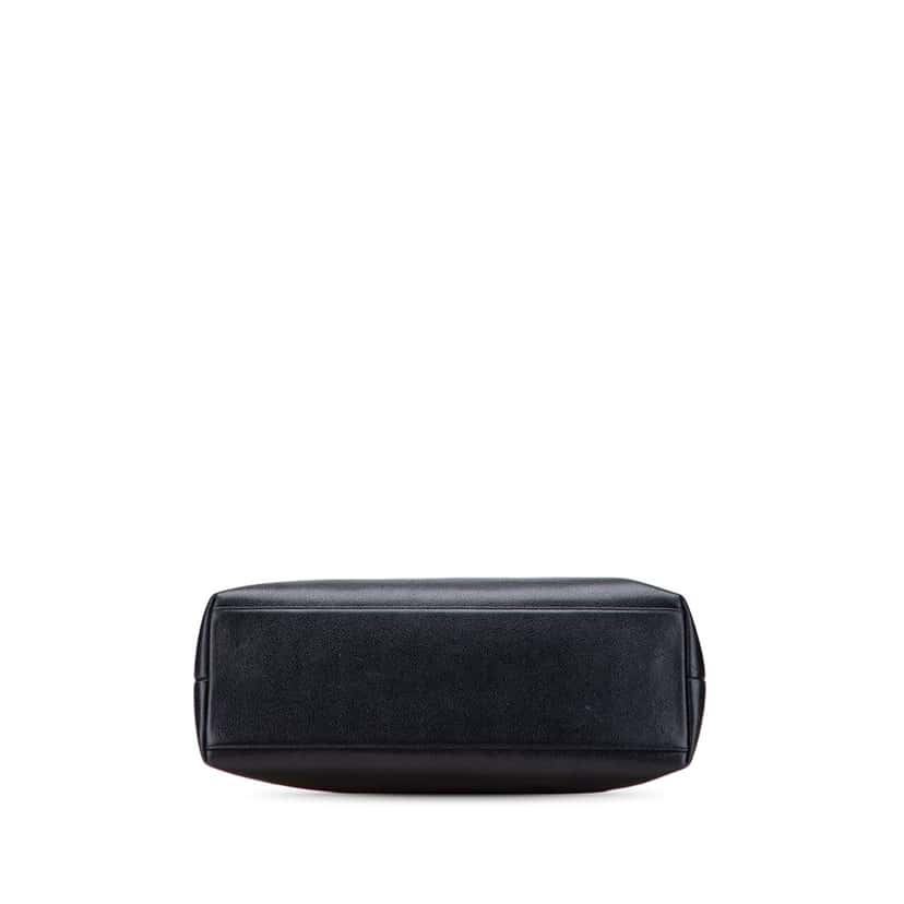 Chanel CC Caviar Chain Tote Black Leather Good condition - Inside View