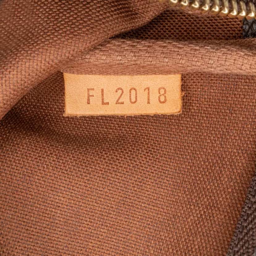 Louis Vuitton Monogram Mini Pochette Accessoires Brown Canvas Good condition - Box View