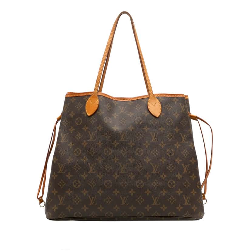 Louis Vuitton Monogram Neverfull GM Brown Canvas Good condition - Front View