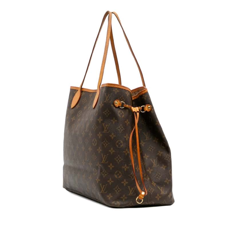 Louis Vuitton Monogram Neverfull GM Brown Canvas Good condition - Back View