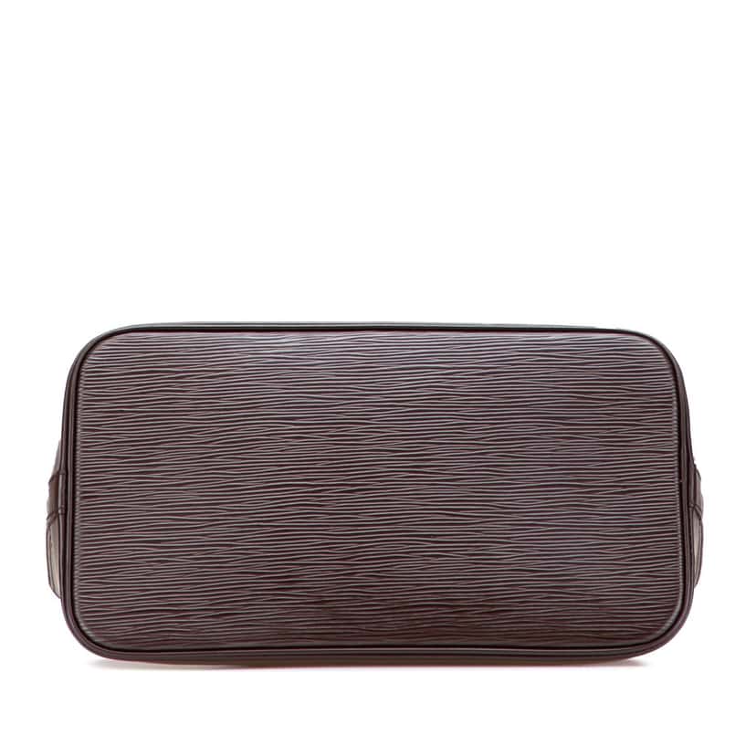 Louis Vuitton Epi Alma PM Brown Leather Good condition - Inside View
