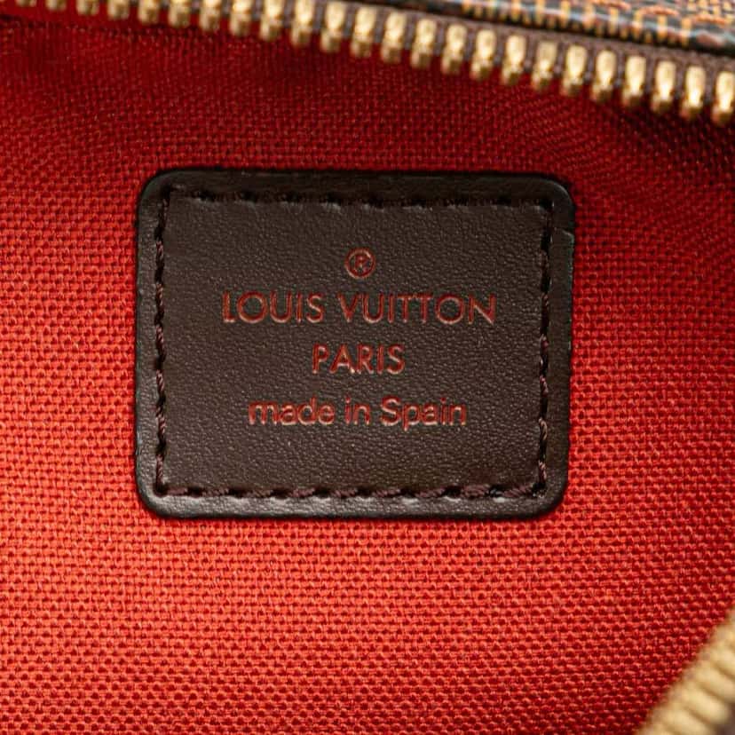 Louis Vuitton Damier Ebene Geronimos Brown Canvas Good condition - Box View