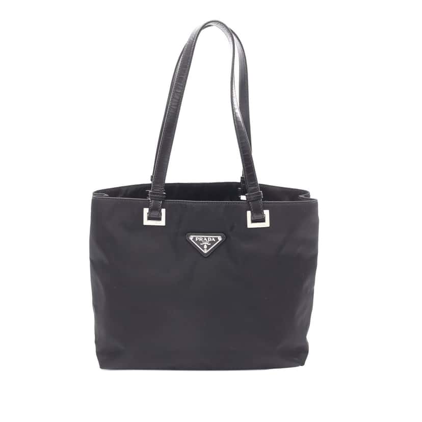 Prada Tessuto Tote Black Good condition - Front View