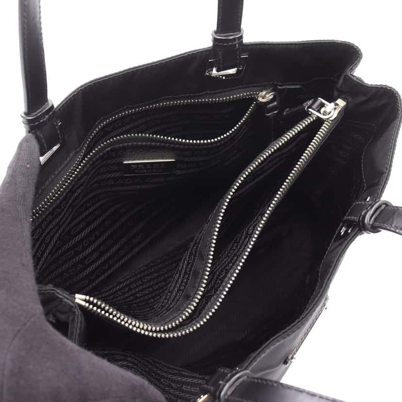 Prada Tessuto Tote Black Good condition - Inside View