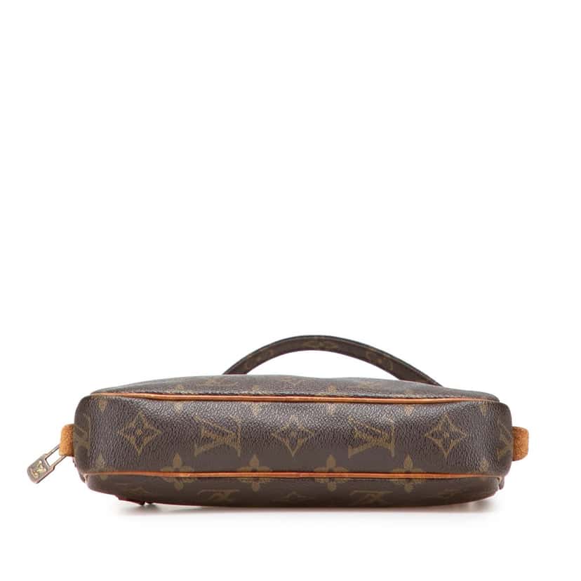 Louis Vuitton Monogram Pochette Marly Bandouliere Brown Canvas Good condition - Inside View