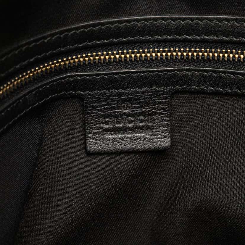 Gucci Medium Leather Sabrina Bag Black Leather Good condition - Box View