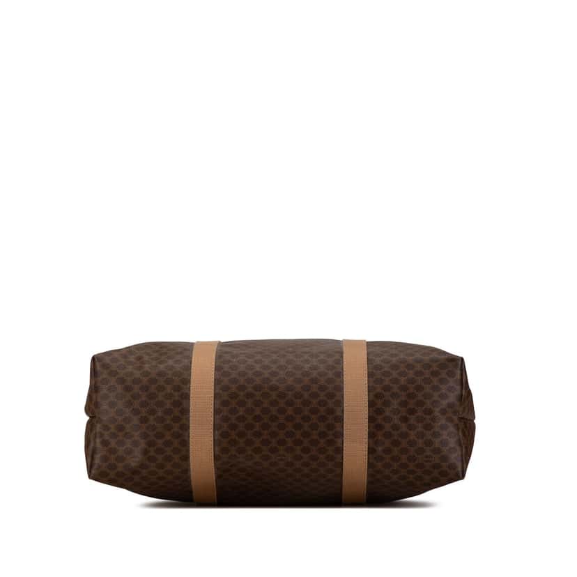 Celine Macadam Coated Canvas Travel Bag Brown Canvas Good condition - Inside View