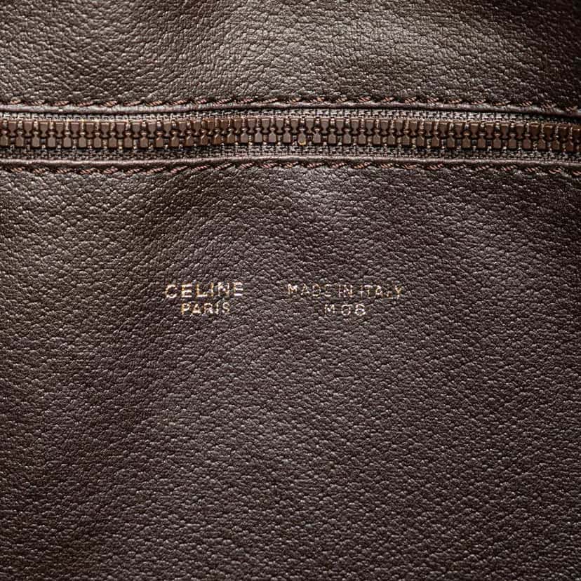 Celine Macadam Coated Canvas Travel Bag Brown Canvas Good condition - Box View
