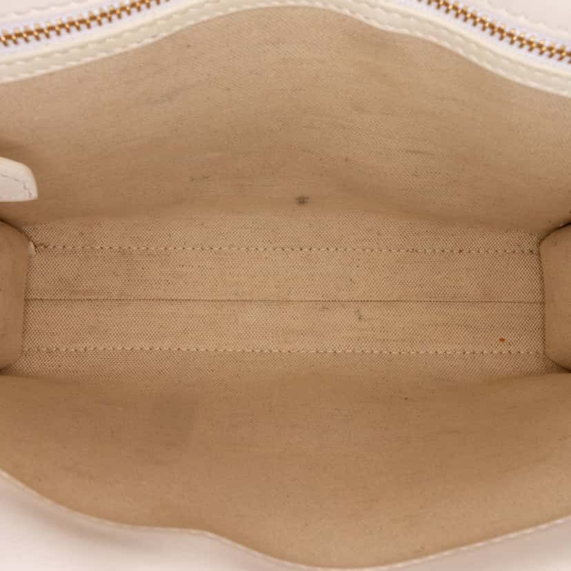 Burberry Pocket Raffia Satchel Brown Good condition - Box View