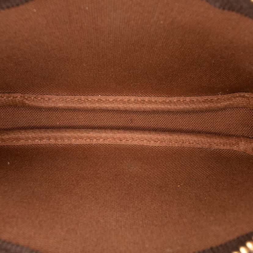Louis Vuitton Monogram Mini Pochette Accessoires Brown Canvas Good condition - Model View