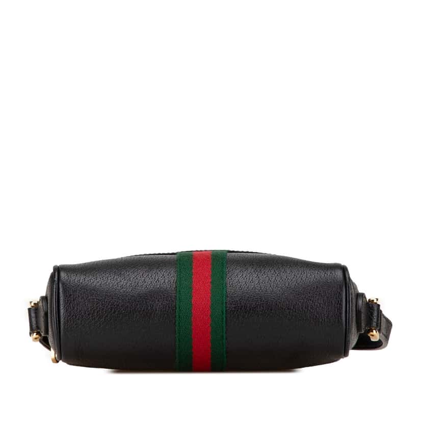 Gucci Mini Leather Ophidia Crossbody Black Leather Good condition - Inside View