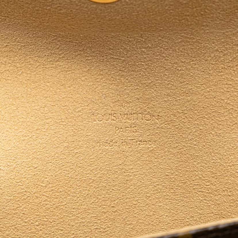 Louis Vuitton Monogram Pochette Florentine Brown Canvas Good condition - Box View