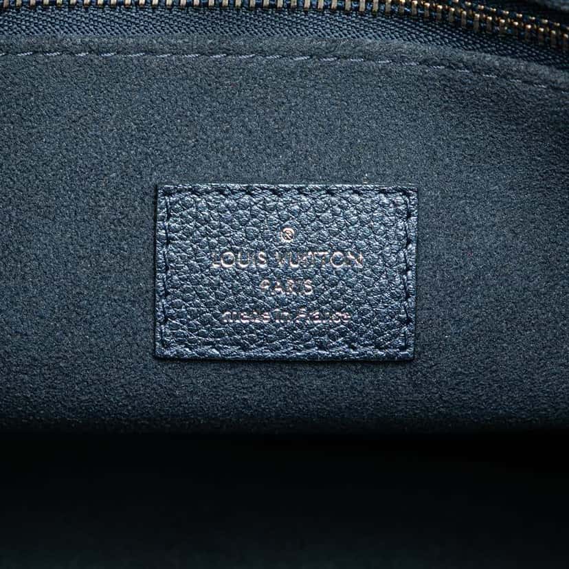 Louis Vuitton Metallic Monogram Giant Empreinte Onthego PM Blue Leather Good condition - Box View