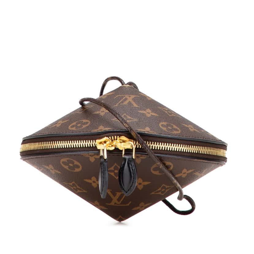 Louis Vuitton Monogram Toupie Brown Canvas Good condition - Front View
