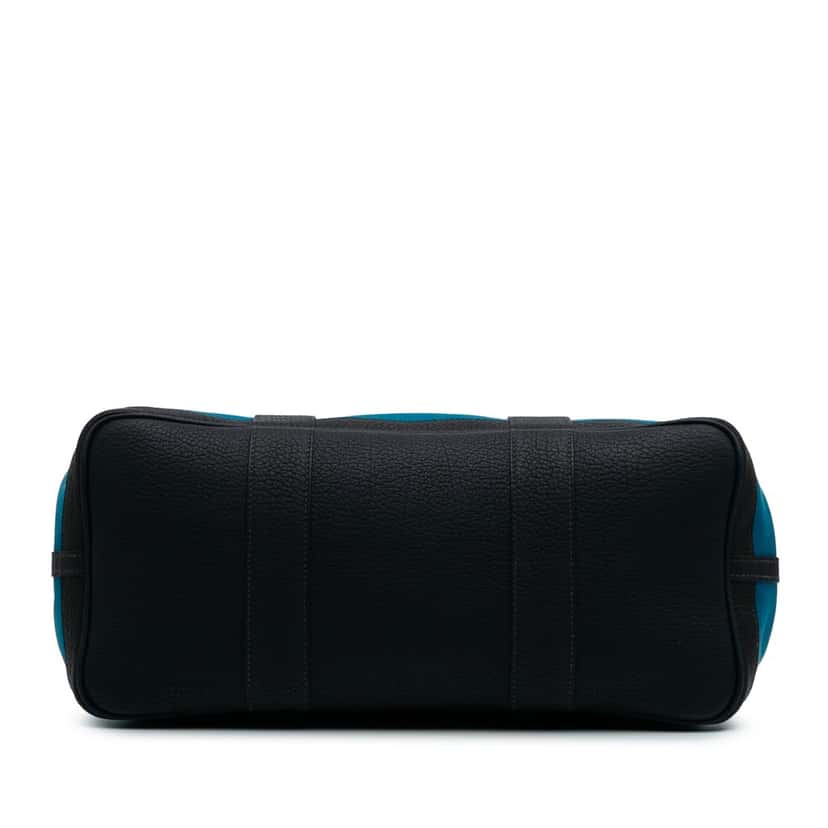 Hermès Toile and Negonda Garden Party 36 Blue Canvas Fair condition - Inside View