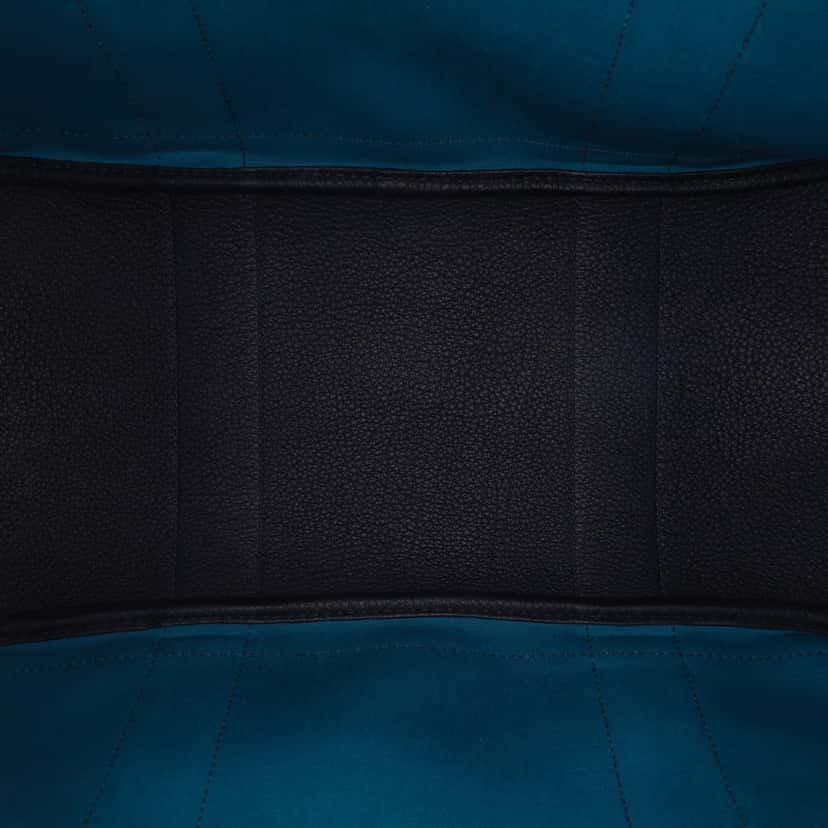 Hermès Toile and Negonda Garden Party 36 Blue Canvas Fair condition - Model View