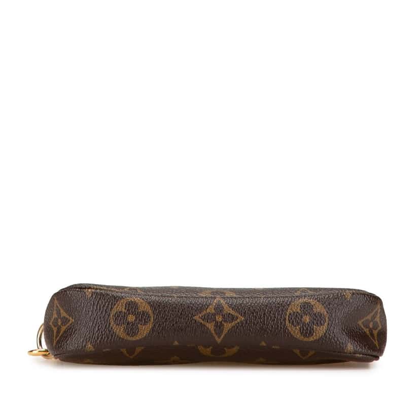 Louis Vuitton Monogram Trunks and Bags Mini Pochette Accessoires Brown Canvas Good condition - Inside View