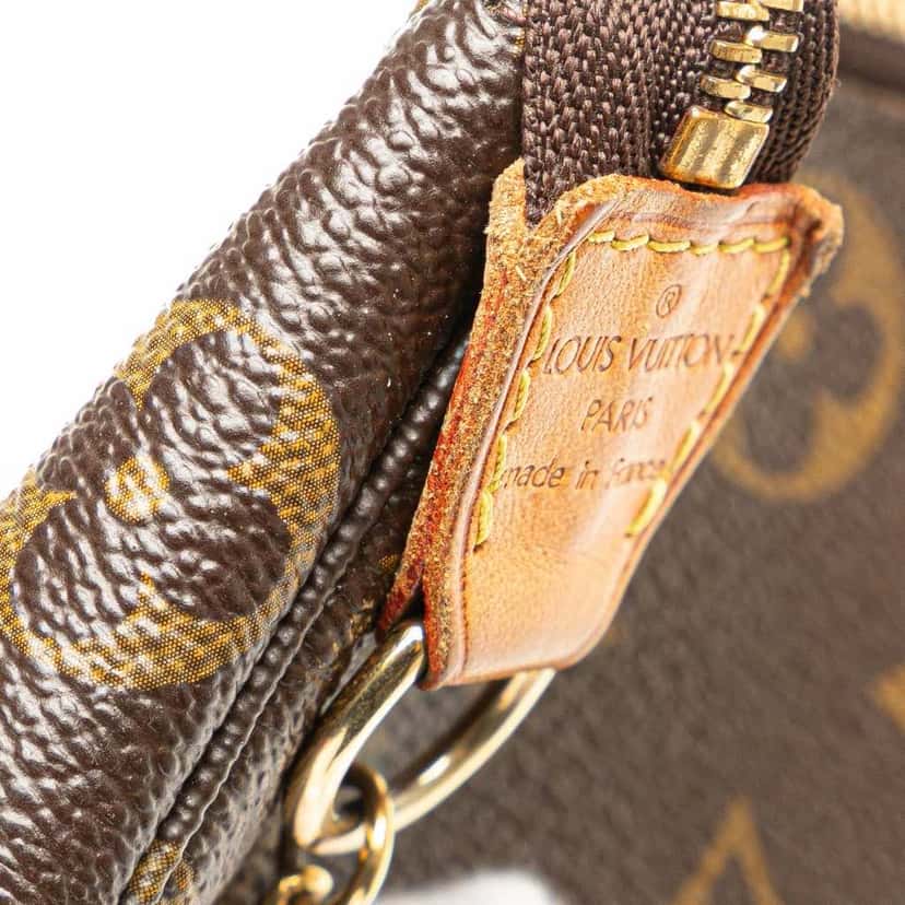 Louis Vuitton Monogram Trunks and Bags Mini Pochette Accessoires Brown Canvas Good condition - Box View