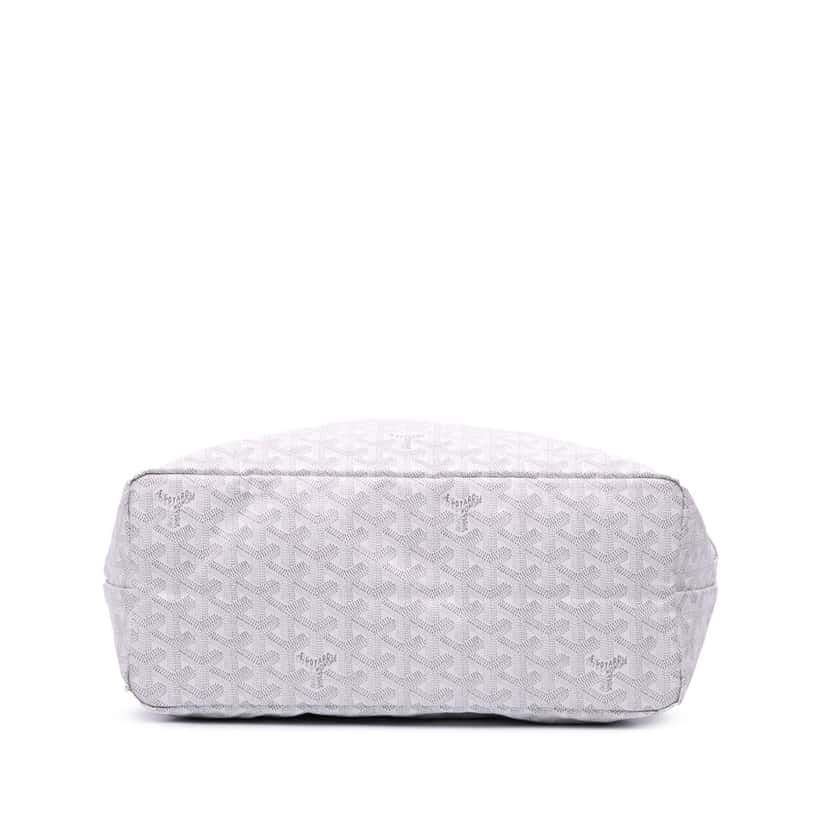 Goyard Goyardine Saint Louis PM White Canvas Good condition - Inside View