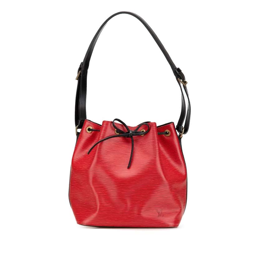 Louis Vuitton Epi Petit Bicolor Noe Red Leather Good condition - Front View