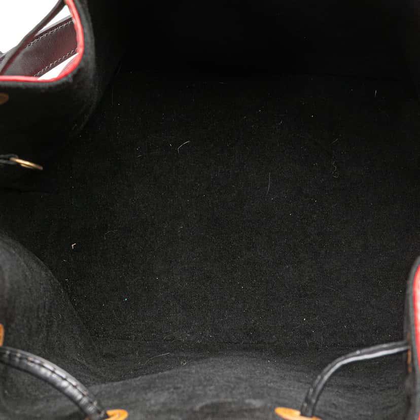 Louis Vuitton Epi Petit Bicolor Noe Red Leather Good condition - Model View