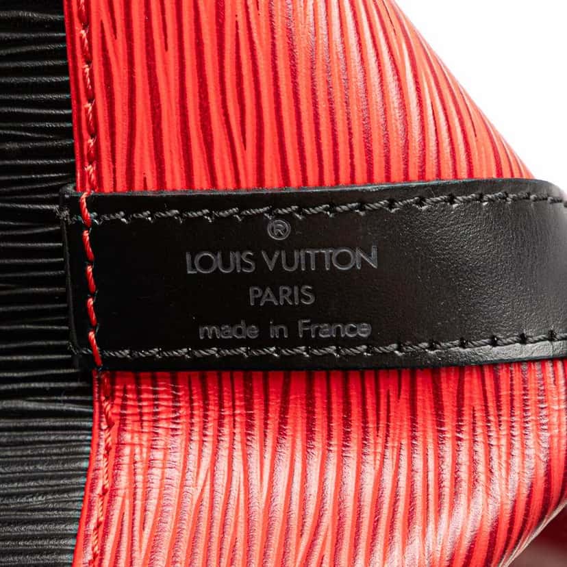 Louis Vuitton Epi Petit Bicolor Noe Red Leather Good condition - Box View