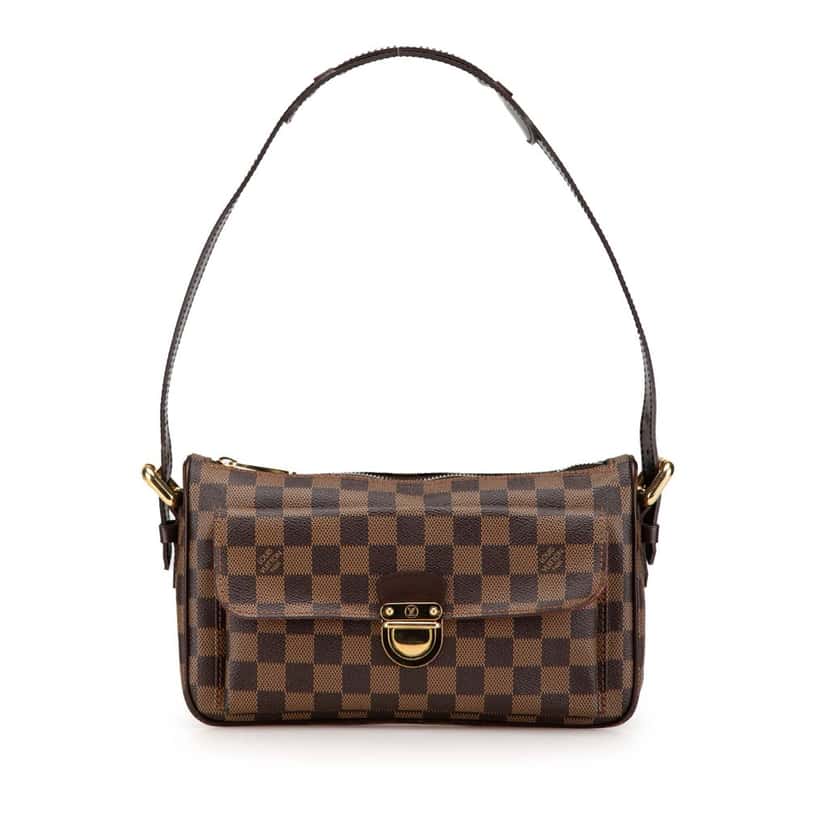 Louis Vuitton Damier Ebene Ravello GM Brown Canvas Good condition - Front View