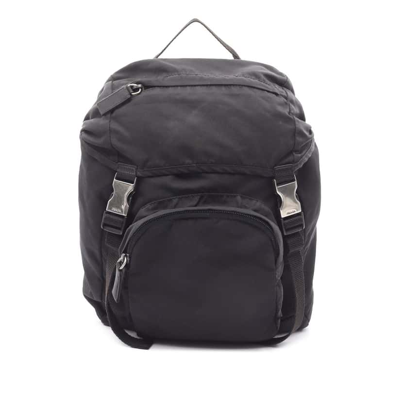 Prada Tessuto Montagna Backpack Black Good condition - Front View