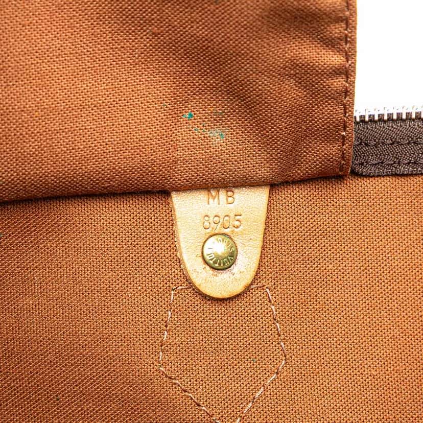 Louis Vuitton Monogram Speedy 40 Brown Canvas Good condition - Box View