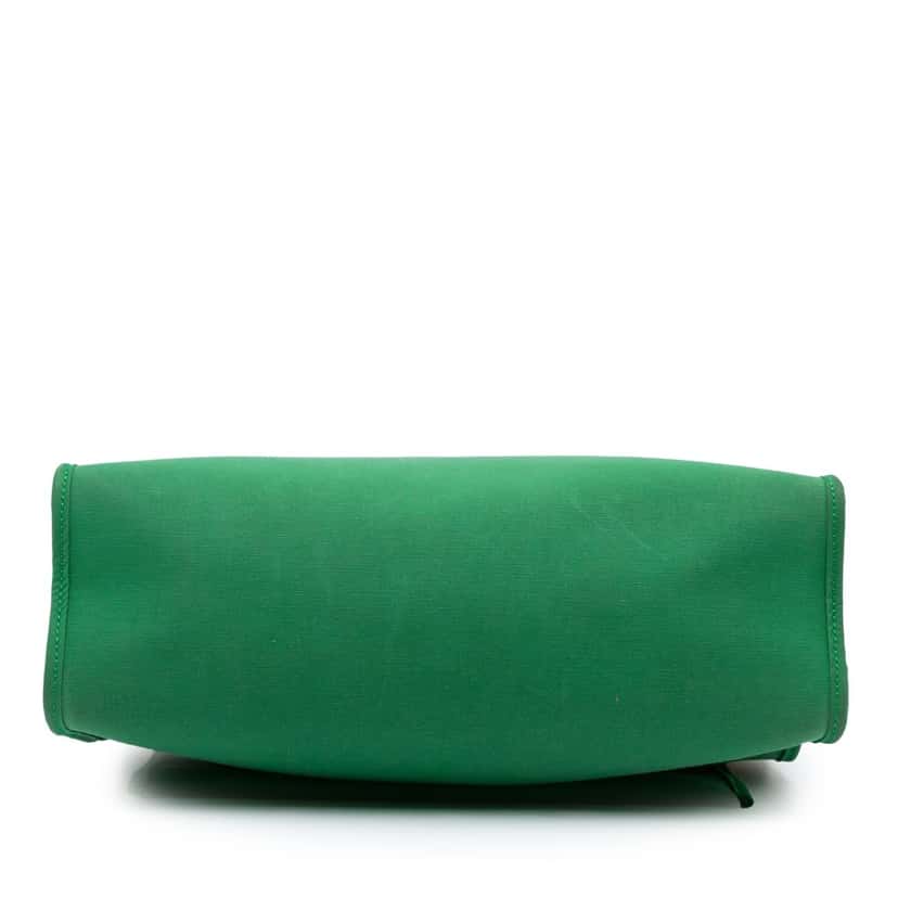 Hermès Toile Herbag Zip 31 Green Canvas Good condition - Inside View