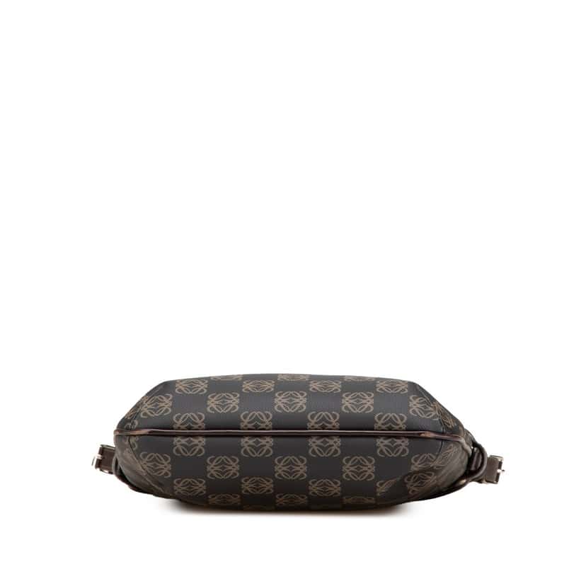 Loewe Anagram Coated Canvas Crossbody Brown Canvas Good condition - Inside View