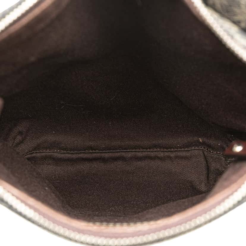Loewe Anagram Coated Canvas Crossbody Brown Canvas Good condition - Box View