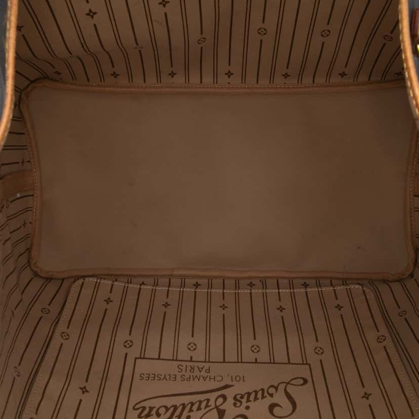 Louis Vuitton Monogram Neverfull GM Brown Canvas Good condition - Model View