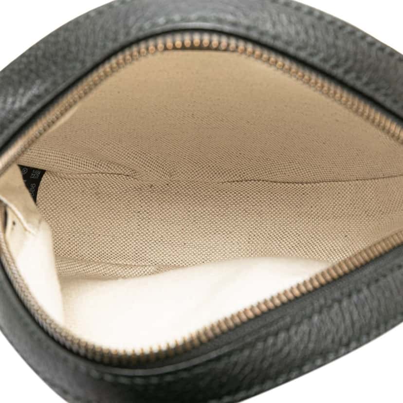 Gucci GG Velvet Ophidia Round Crossbody Blue Velvet Good condition - Model View