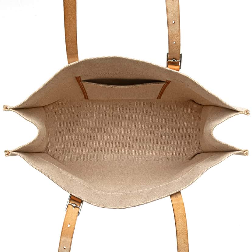 Hermès Toile Etriviere Elan Brown Canvas Good condition - Model View