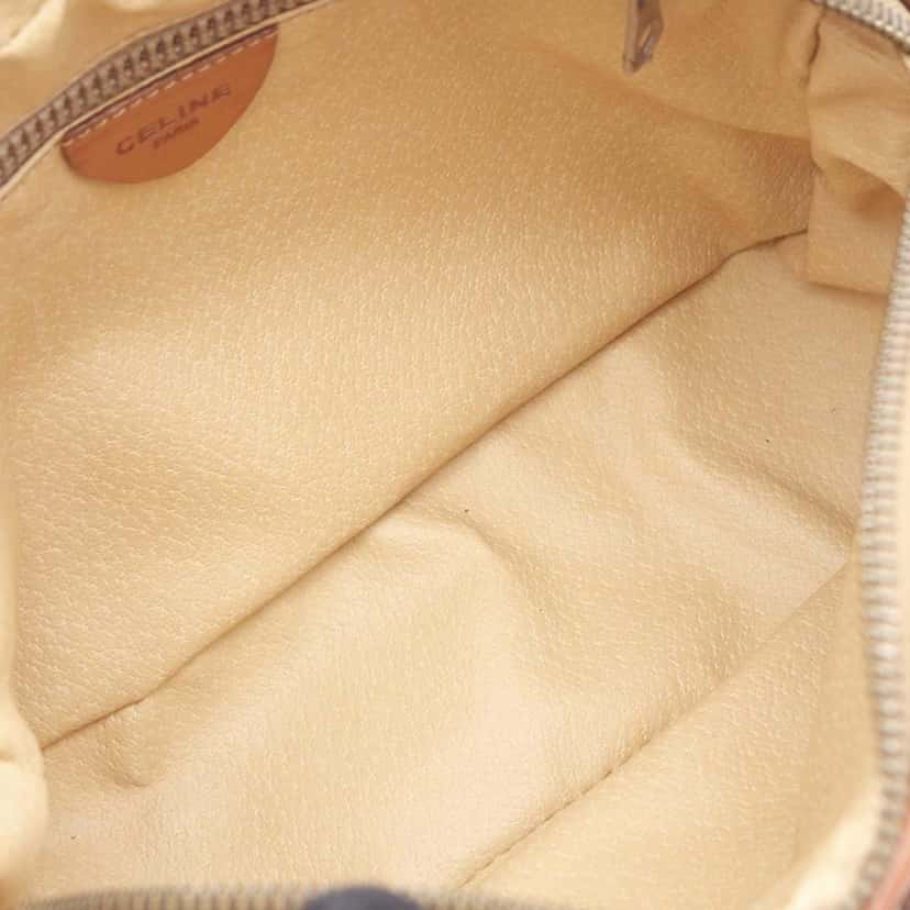 Celine Macadam Coated Canvas Crossbody Brown Canvas Good condition - Inside View