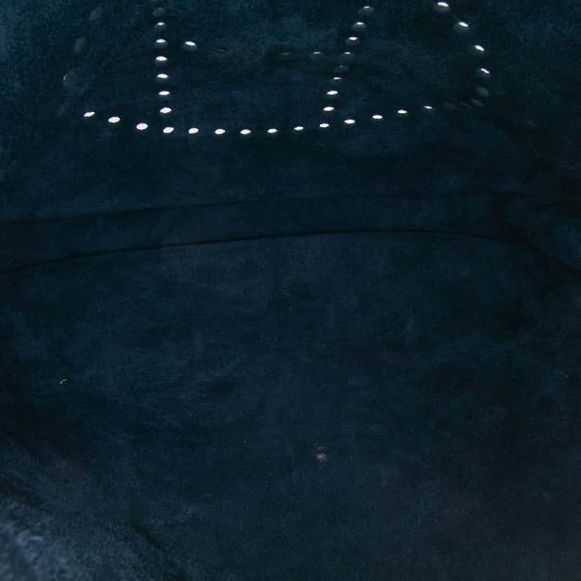 Hermès Clemence Evelyne III 33 Blue Leather Good condition - Model View