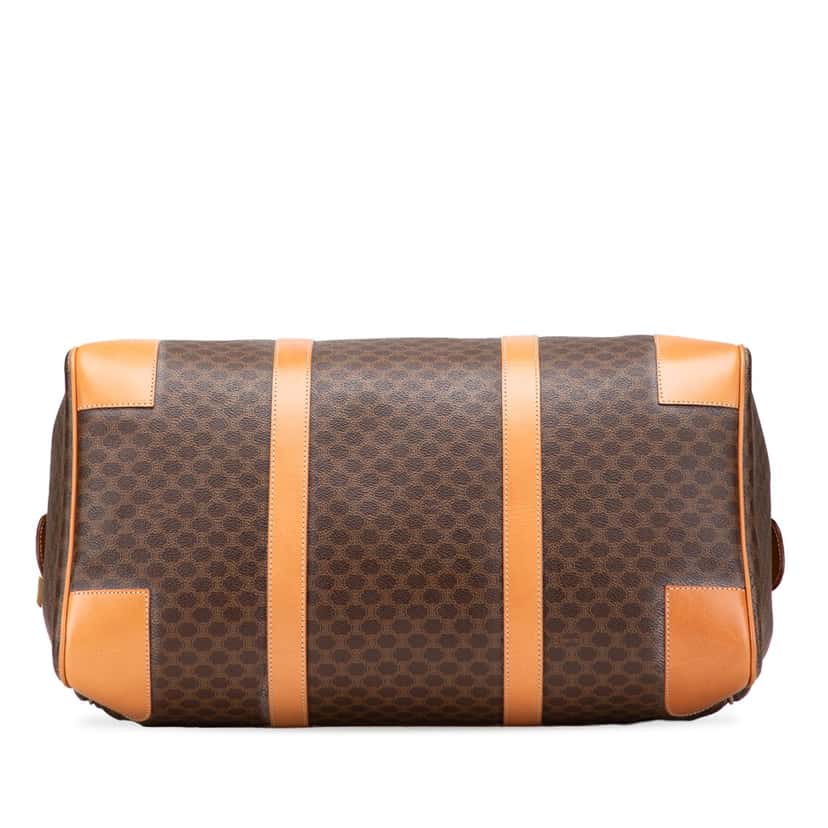 Celine Macadam Coated Canvas Travel Bag Brown Canvas Good condition - Inside View