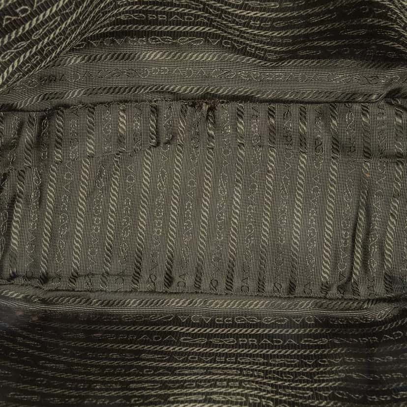 Prada Cinghiale Bauletto Handbag Red Leather Good condition - Model View