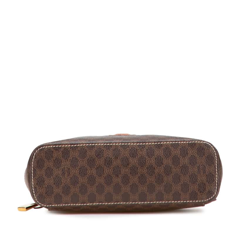 Celine Macadam Coated Canvas Vanity Bag Brown Canvas Good condition - Inside View