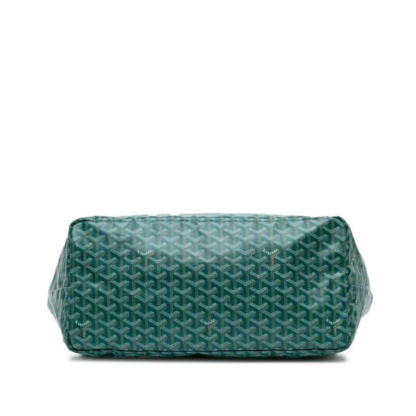 Goyard Goyardine Saint Louis GM Green Canvas Good condition - Inside View
