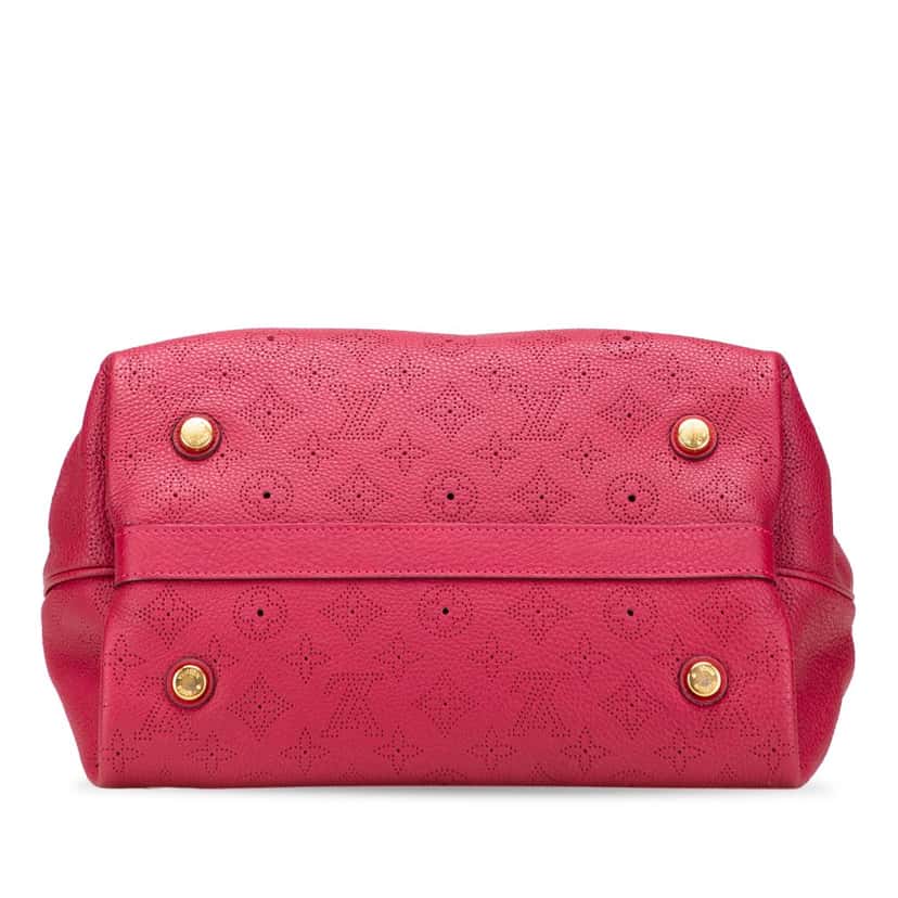 Louis Vuitton Monogram Mahina Cirrus PM Red Leather Good condition - Inside View