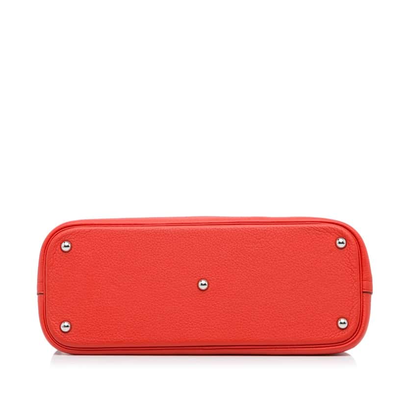 Hermès Clemence Bolide 31 Red Leather Good condition - Model View