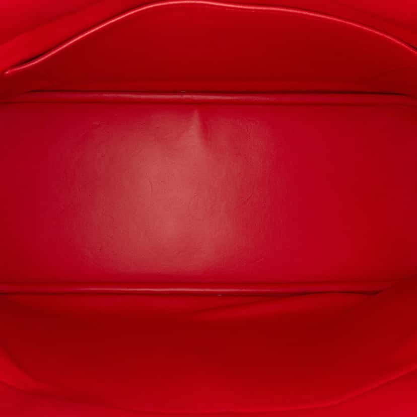 Hermès Clemence Bolide 31 Red Leather Good condition - Box View