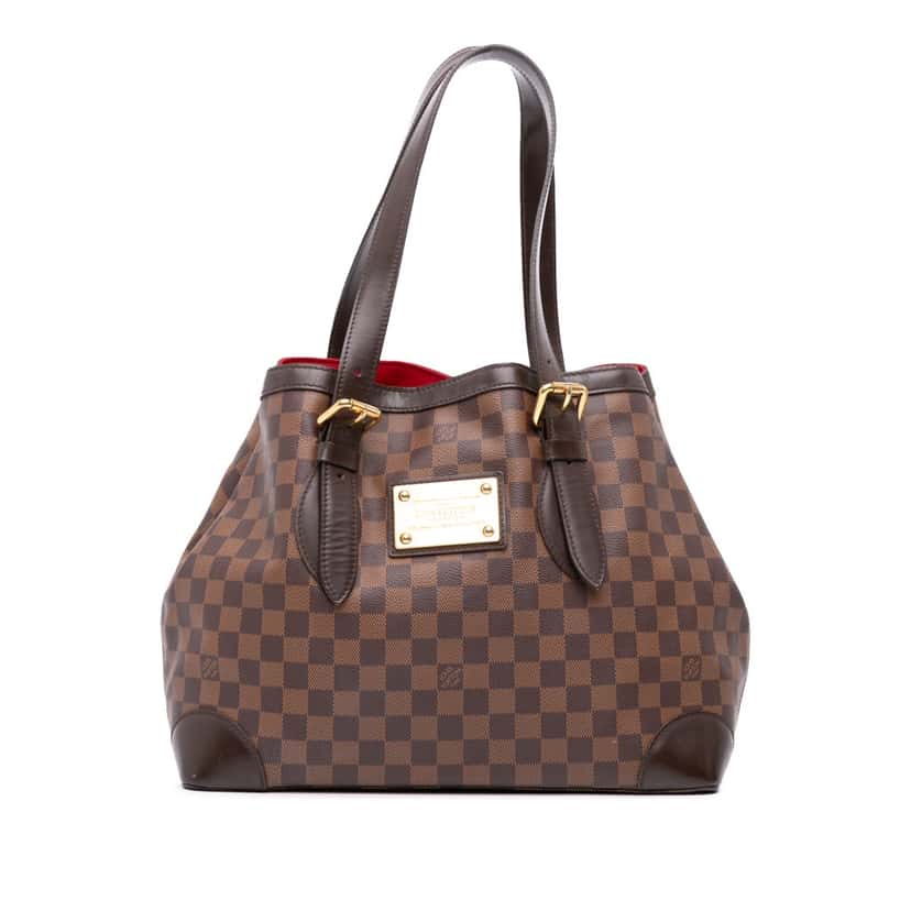Louis Vuitton Damier Ebene Hampstead GM Brown Canvas Good condition - Front View