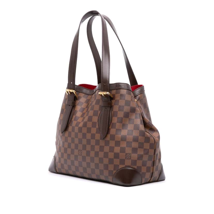 Louis Vuitton Damier Ebene Hampstead GM Brown Canvas Good condition - Back View