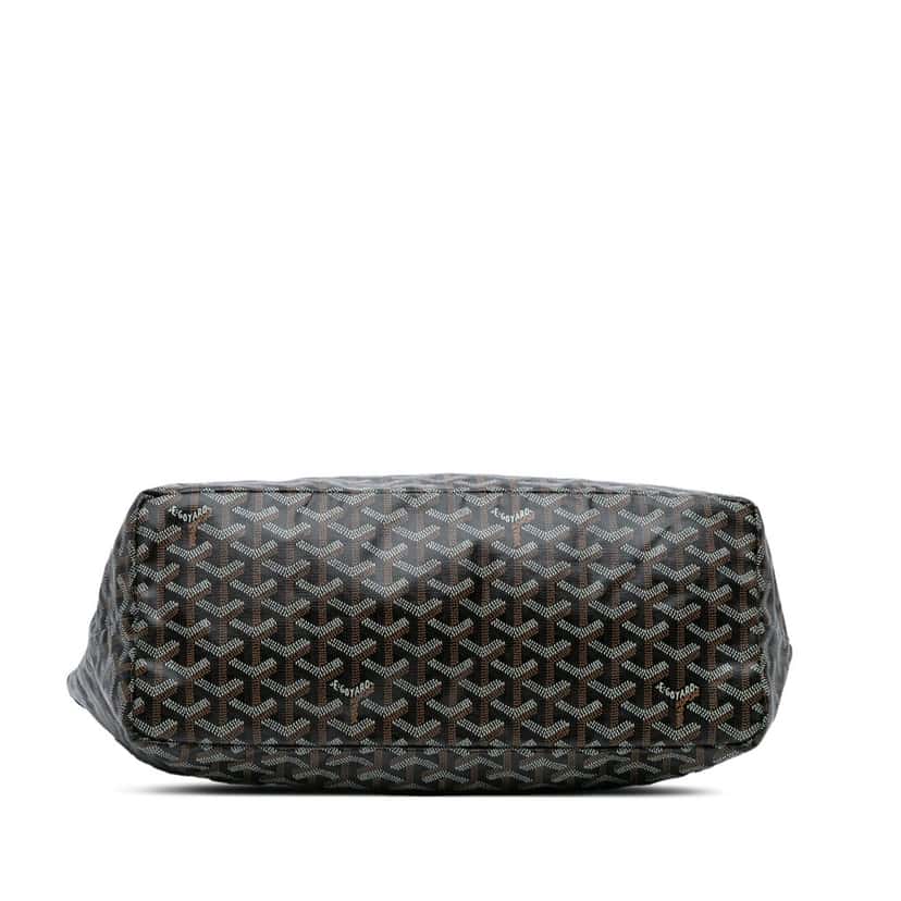 Goyard Goyardine Saint Louis PM Black Canvas Good condition - Inside View