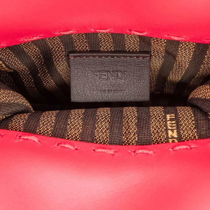 Fendi Mini Sunshine Shopper Tote Pink Leather Good condition - Box View